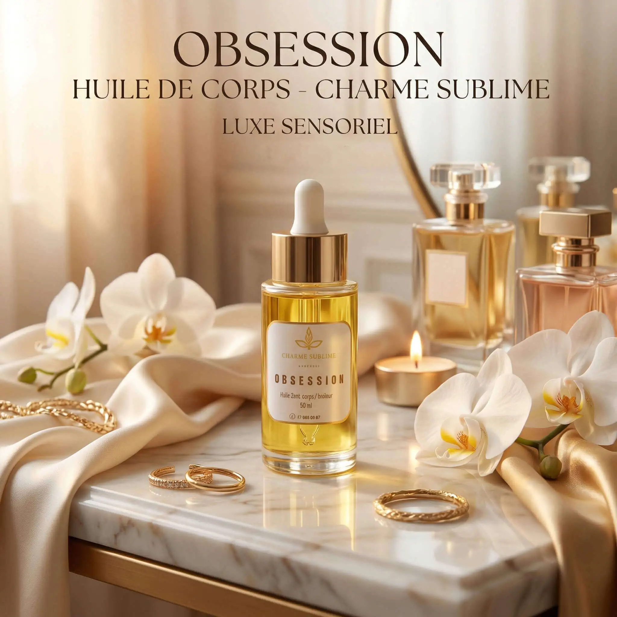 OBSESSION – Huile Corps & Brûleur – Image 2